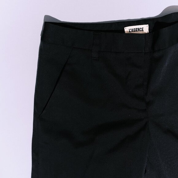 L’Agence Women’s Black Shorts – Size 2 - Picture 2 of 3